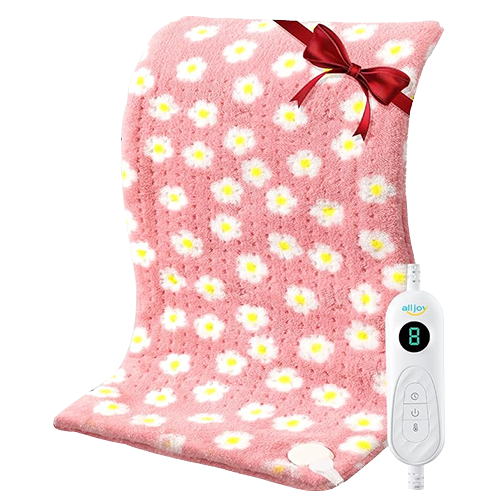ALLJOY King Size Heating Pad for Back Pain Relief, 33”x 17”