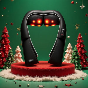 ALLJOY Heated Neck Massager – Deep Shiatsu Relief for Tension & Pain