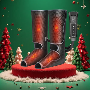 ALLJOY Leg Massager with Heat and Compression, 6 Modes 3 Intensities 2 Heat Levels
