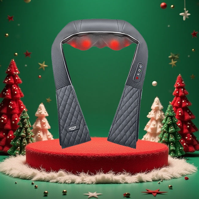 ALLJOY Heated Neck Massager – Deep Shiatsu Relief for Tension & Pain