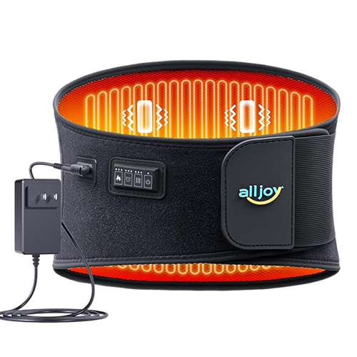 Plug-In Heating Pad Back Massager