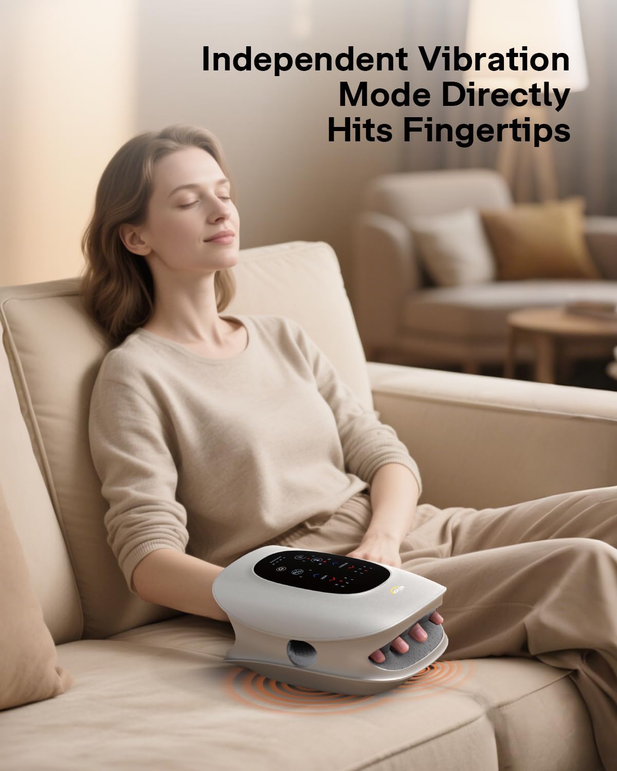 ALLJOY H4 Hand Massager with Heat and Compression