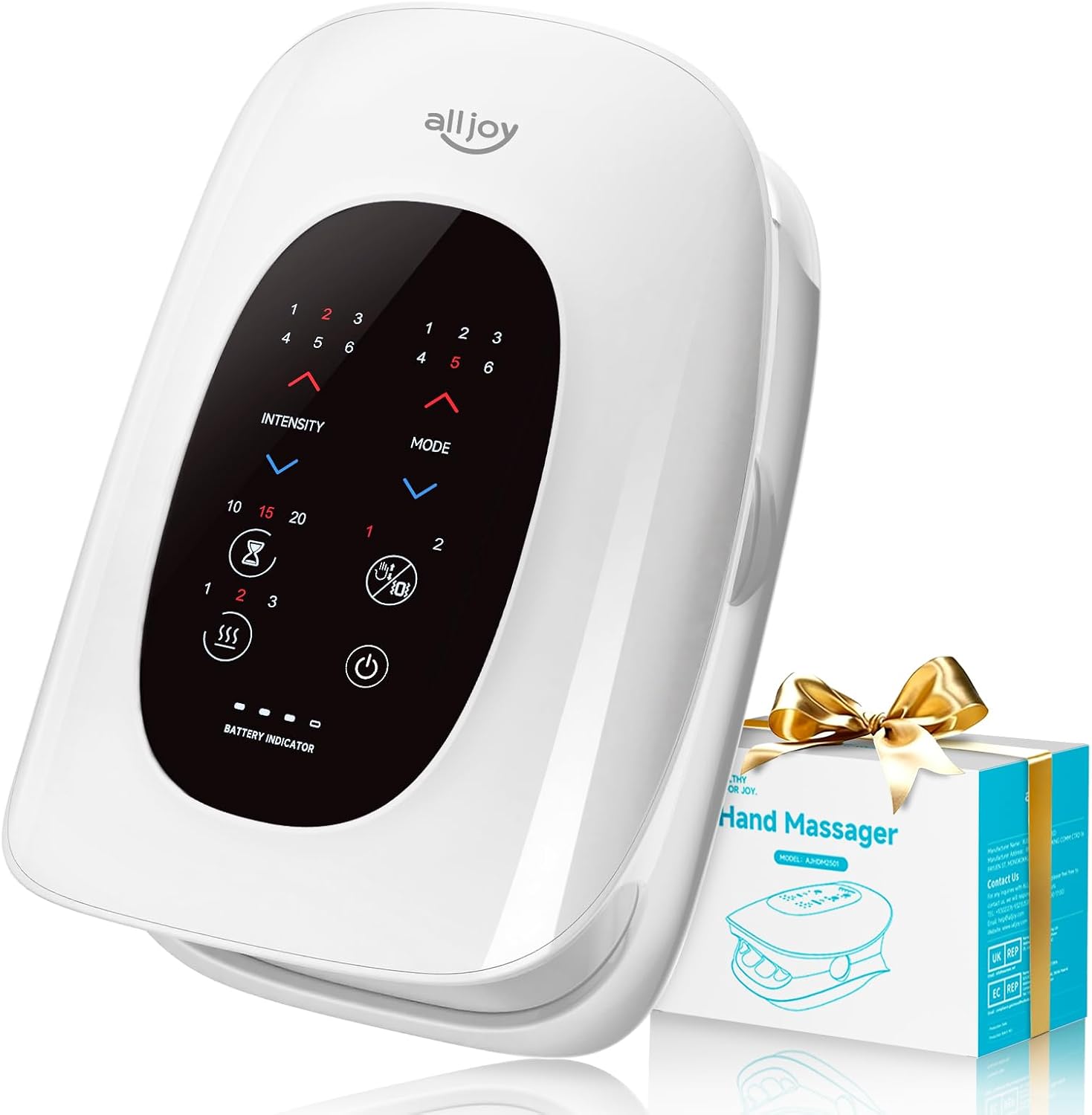 ALLJOY H4 Hand Massager with Heat and Compression