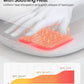ALLJOY Hand Massager with Heat, Rechargeable Finger Massager with 3 Levels Compression & Heating for Carpal Tunnel, Ideal Father's Day Gifts, White