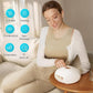 ALLJOY Hand Massager with Heat, Rechargeable Finger Massager with 3 Levels Compression & Heating for Carpal Tunnel, Ideal Father's Day Gifts, White