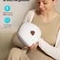 ALLJOY Hand Massager with Heat, Rechargeable Finger Massager with 3 Levels Compression & Heating for Carpal Tunnel, Ideal Father's Day Gifts, White