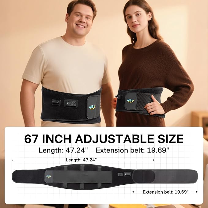Plug-In Heating Pad Back Massager