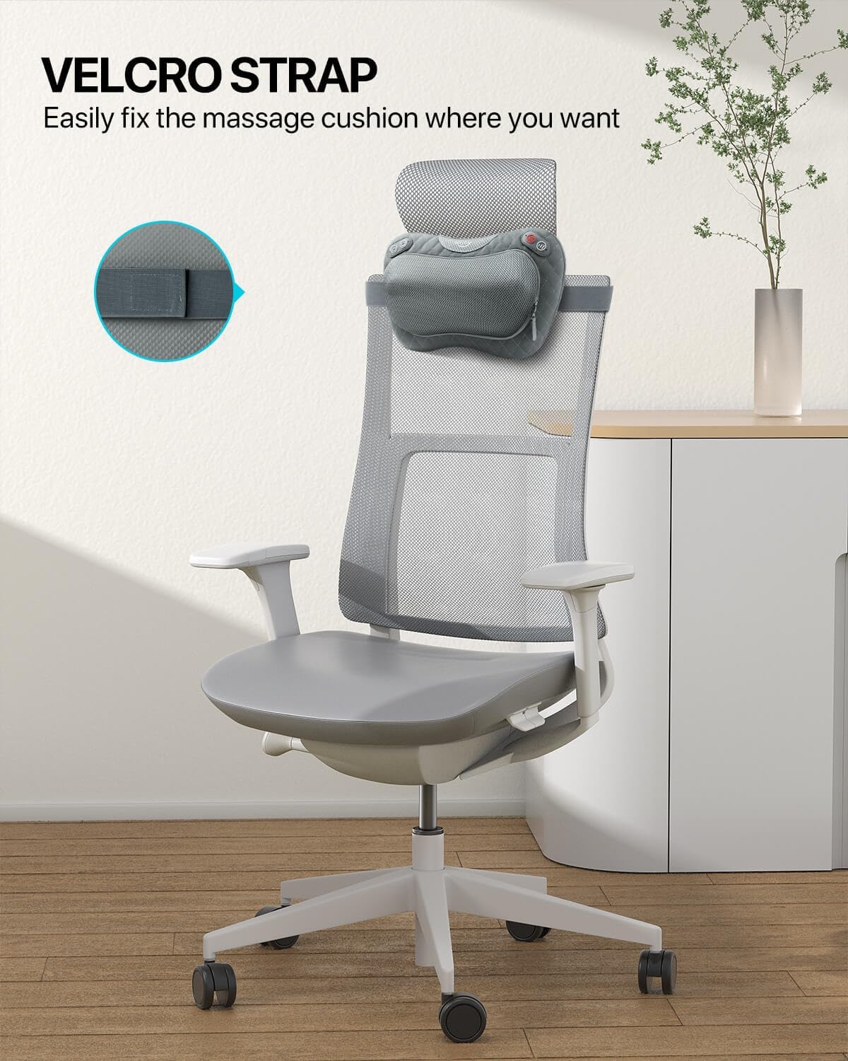 ALLJOY Shiatsu Neck and Back Massager with Soothing Heat