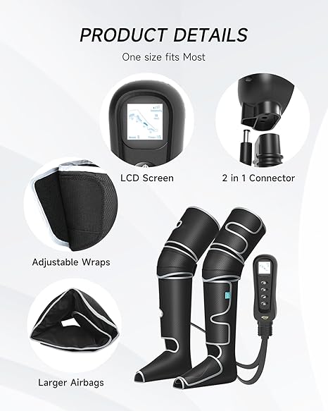 L1 Leg Massager for Circulation and Pain Relief