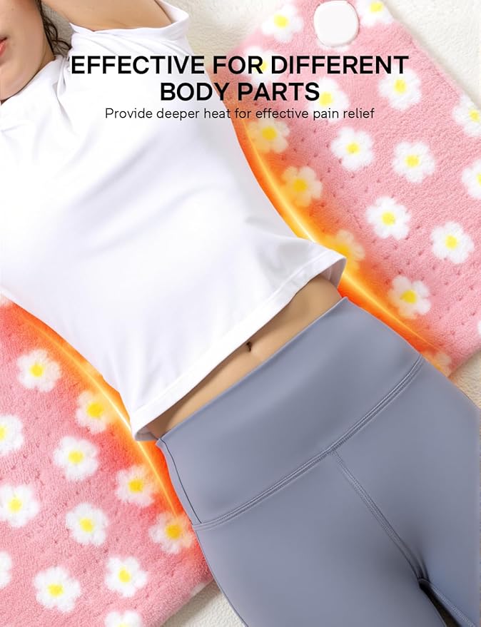 King Size Heating Pad for Back Pain Relief, 33”x 17”