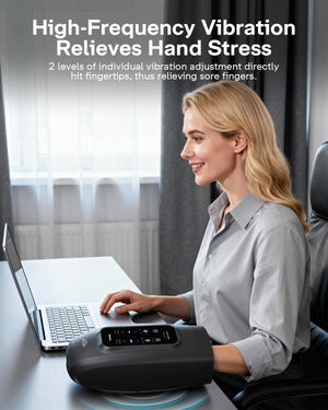 ALLJOY Touchscreen-Handmassagegerät, schnurlos, Geschenke für Männer, Frauen, Mama, Papa 