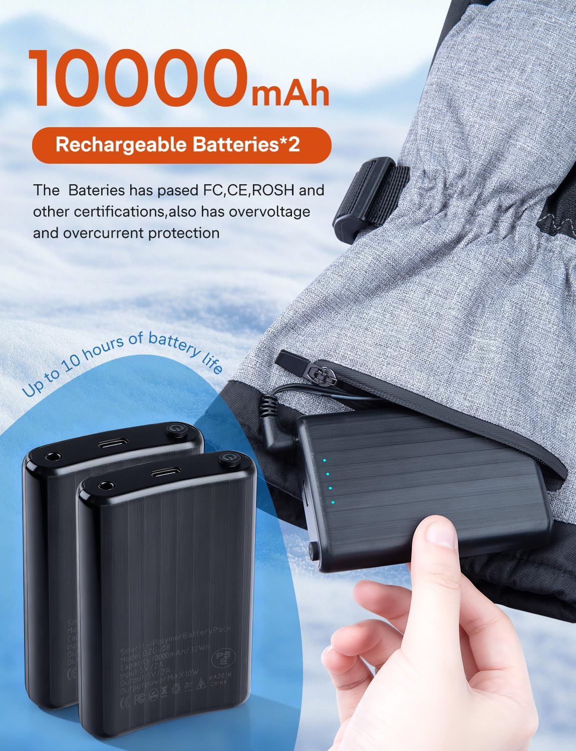 ALLJOY Heated Gloves