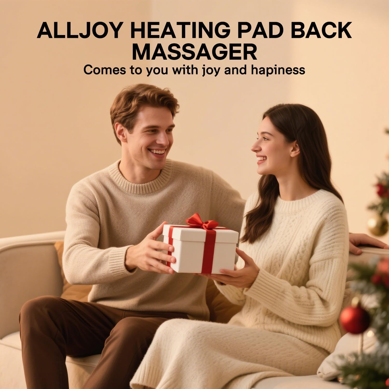 Plug-In Heating Pad Back Massager