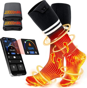 Alljoy Heated Socks for Men Women with APP Control