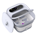ALLJOY Collapsible Foot Massager Spa Soaking Tub With Bubbles