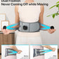 infrared heat zones inside lumbar support belt
