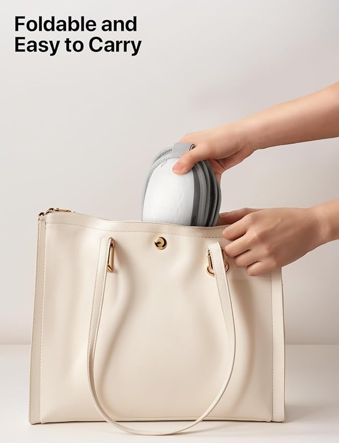 foldable and travel-friendly eye massager for daily relaxation
