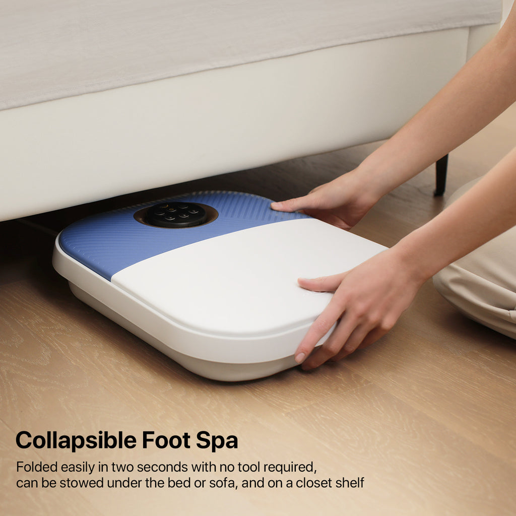 ALLJOY Collapsible Foot Spa Bath Massager with Heat
