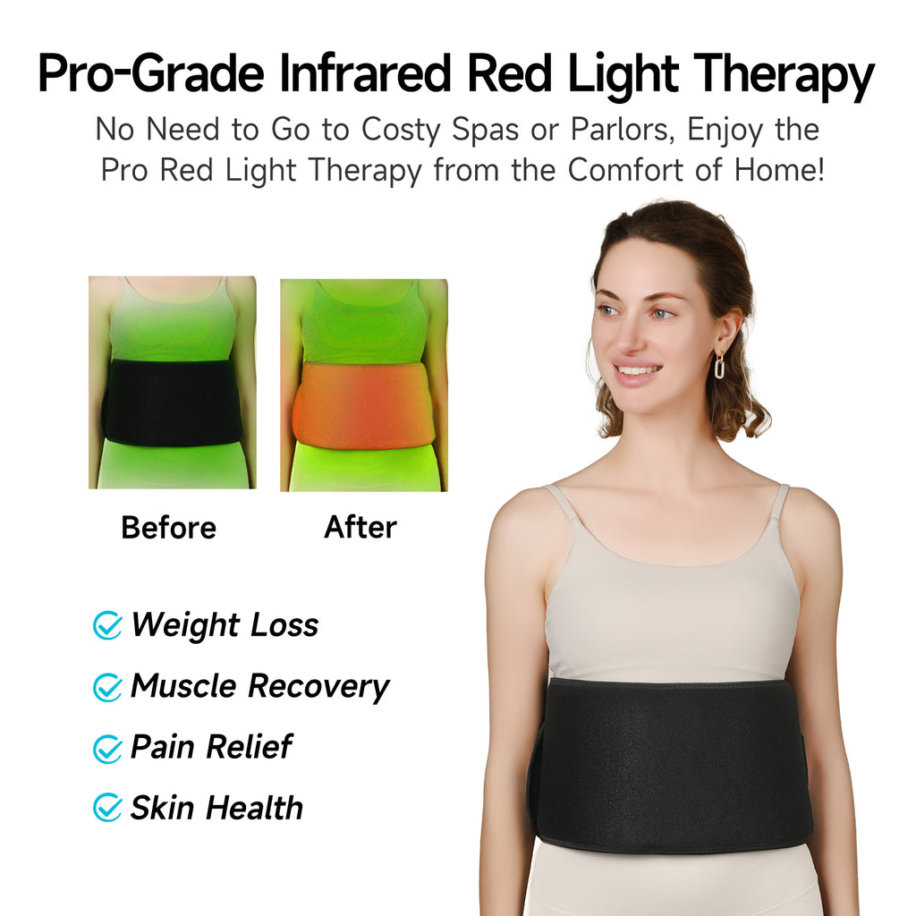 ALLJOY Cordless Red Light Therapy Belt