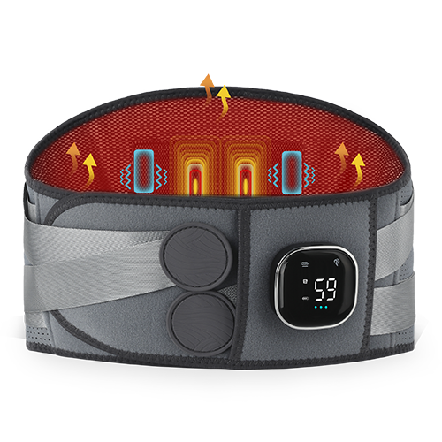 ALLJOY Heated Lumbar Support Belt – Back Pain & Posture Relief