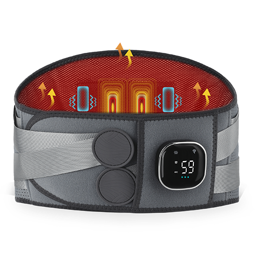 ALLJOY Heated Lumbar Support Belt – Back Pain & Posture Relief