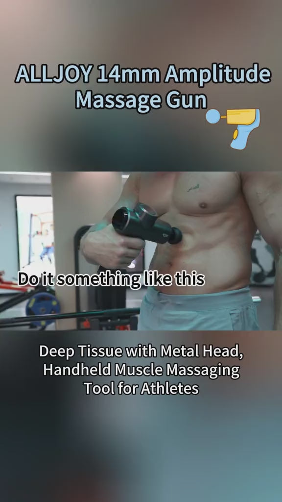Alljoy Deep Tissue Massage Gun for Muscle Relief