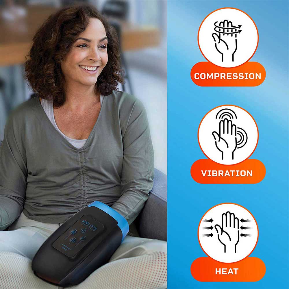 Hand, Wrist and Finger Massager,Gifts for Men Women Mom Dad
